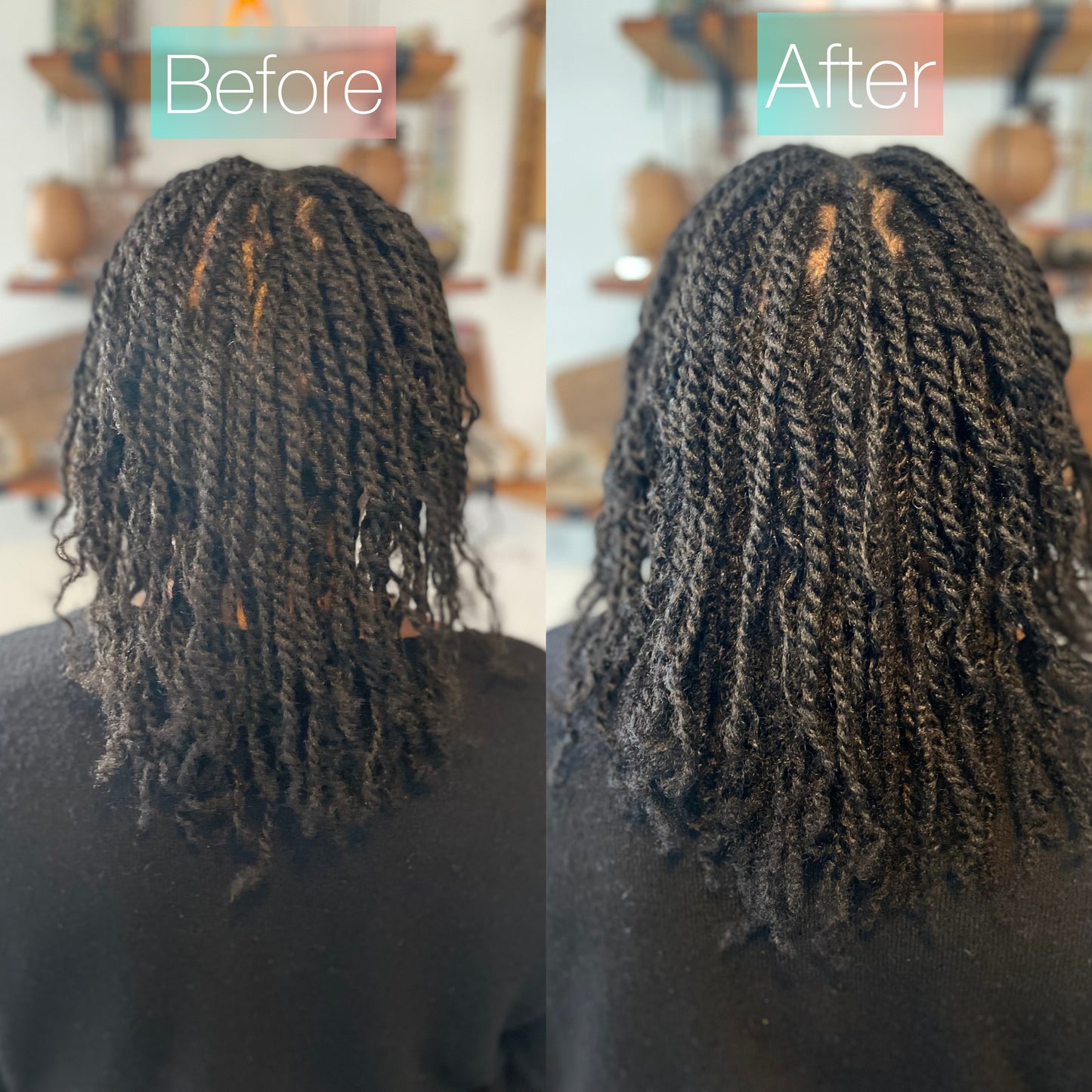 Two Strand twist Clip-ins